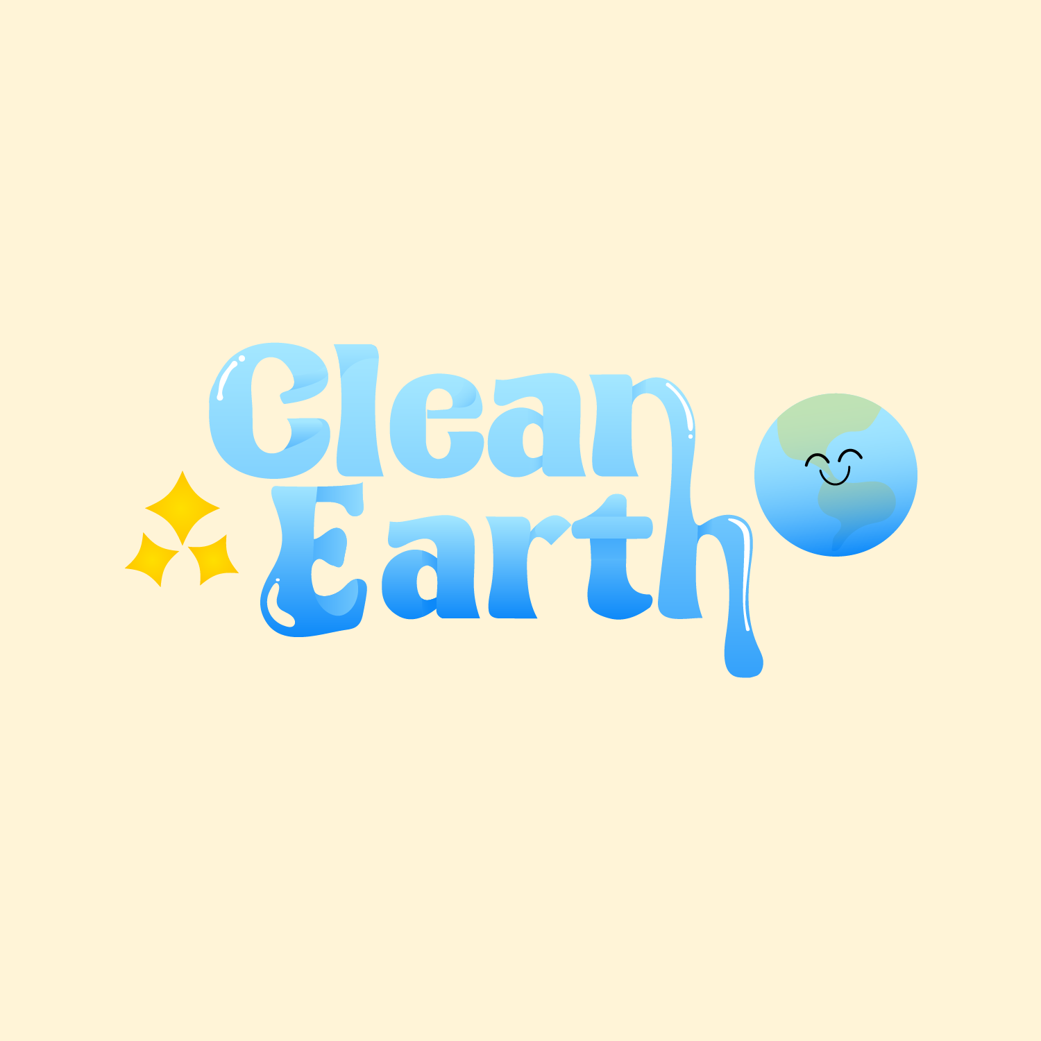 Clean Eearth logo by Alexus Armoogam